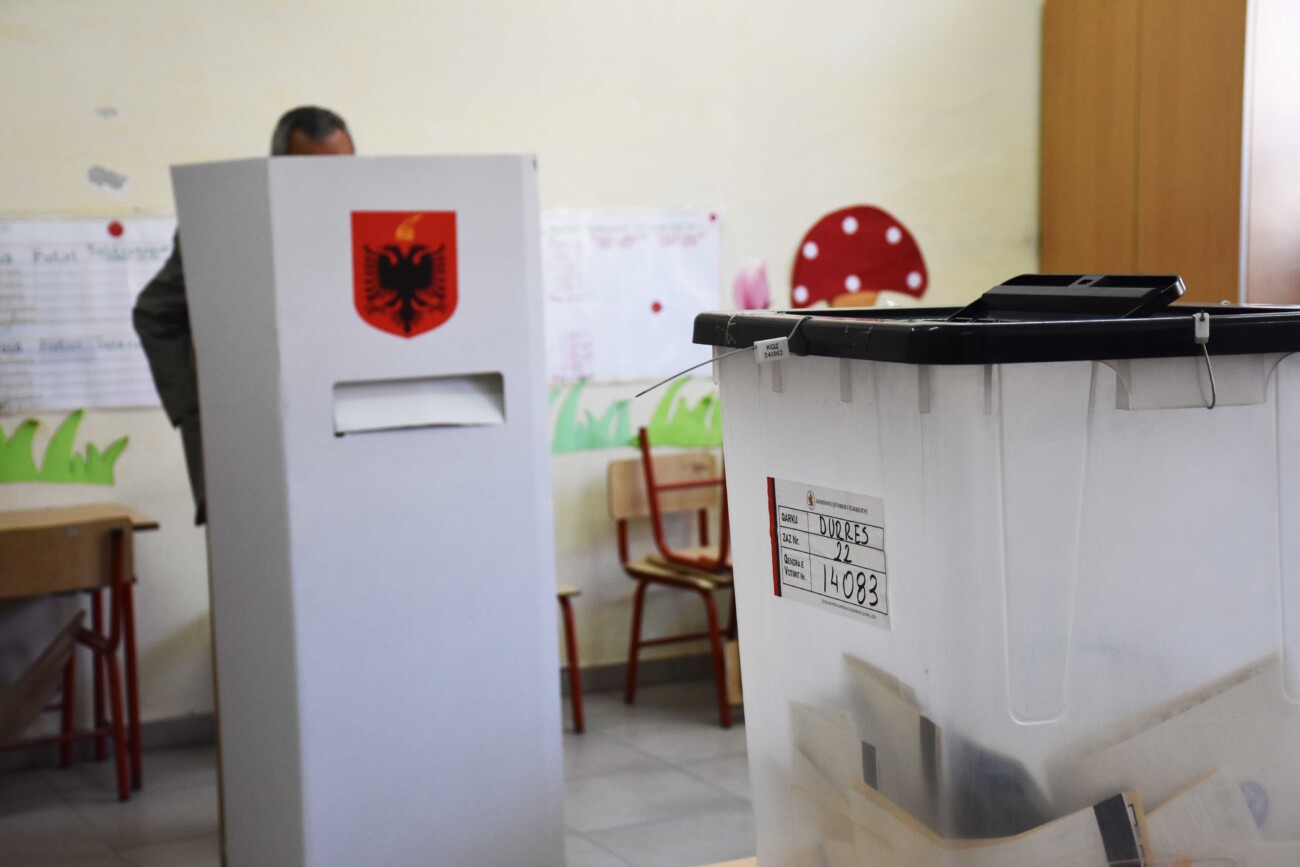 Foto nga procesi i votimit në zgjedhjet parlamentare të 25 prillit 2021. Foto: Media Amfora