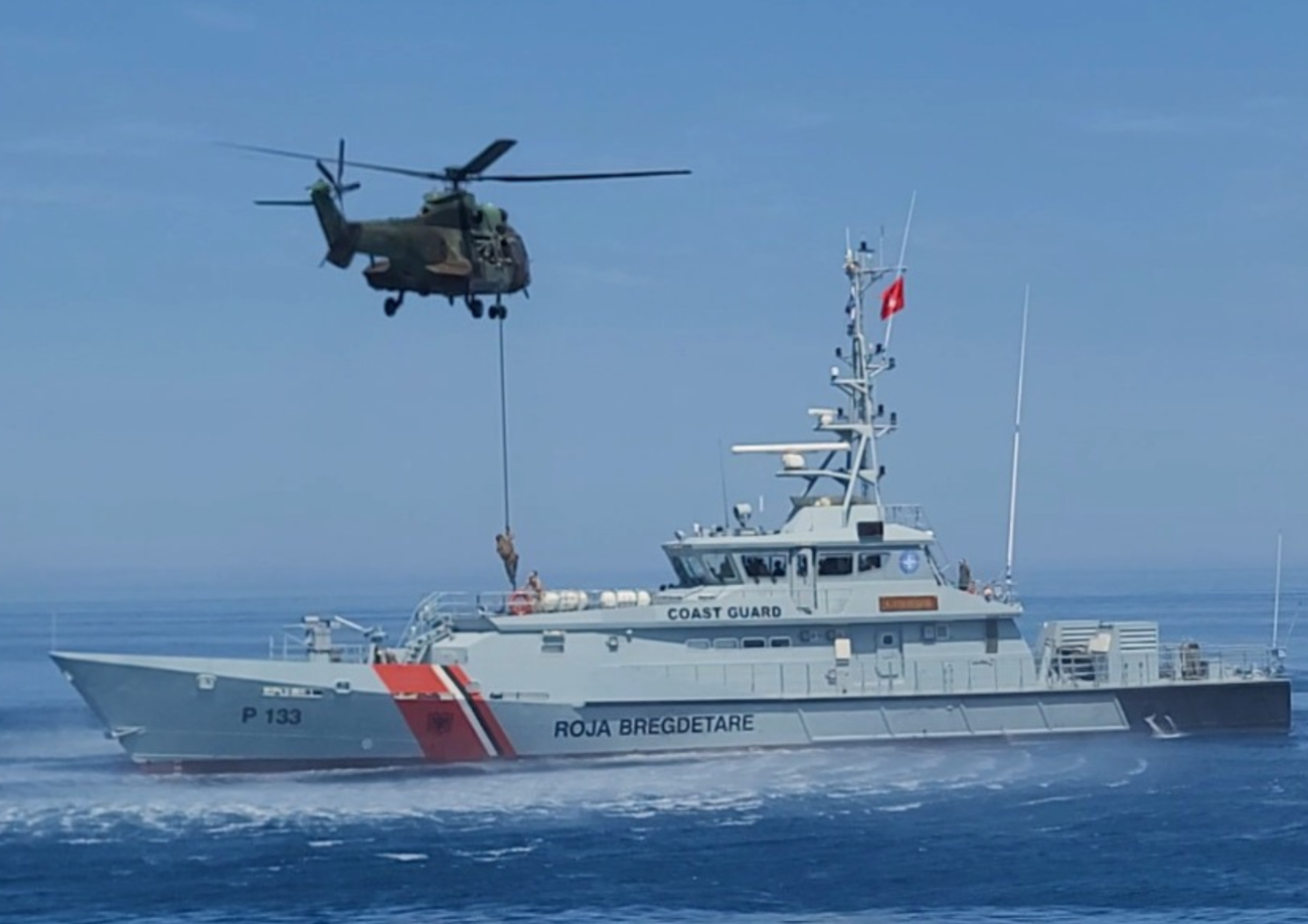 Simulimi i stërvitjes ushtarake Defender Europe 25 në Durrës. Foto Media Amfora