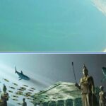 Foto ilustruese nga postimet në Facebook që pretendojnë se Atlantida gjendet në Durrës