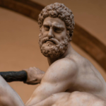 Monumenti i Heraklitit në Firence, Itali. Foto Pixabay