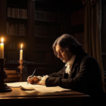 Imazhi i René Dekart, i gjeneruar nga Inteligjenca Artificiale. Burimi Pixabay