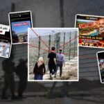 Grafikë ilustruese me postimet në mediat sociale. Përpunoi Media Amfora
