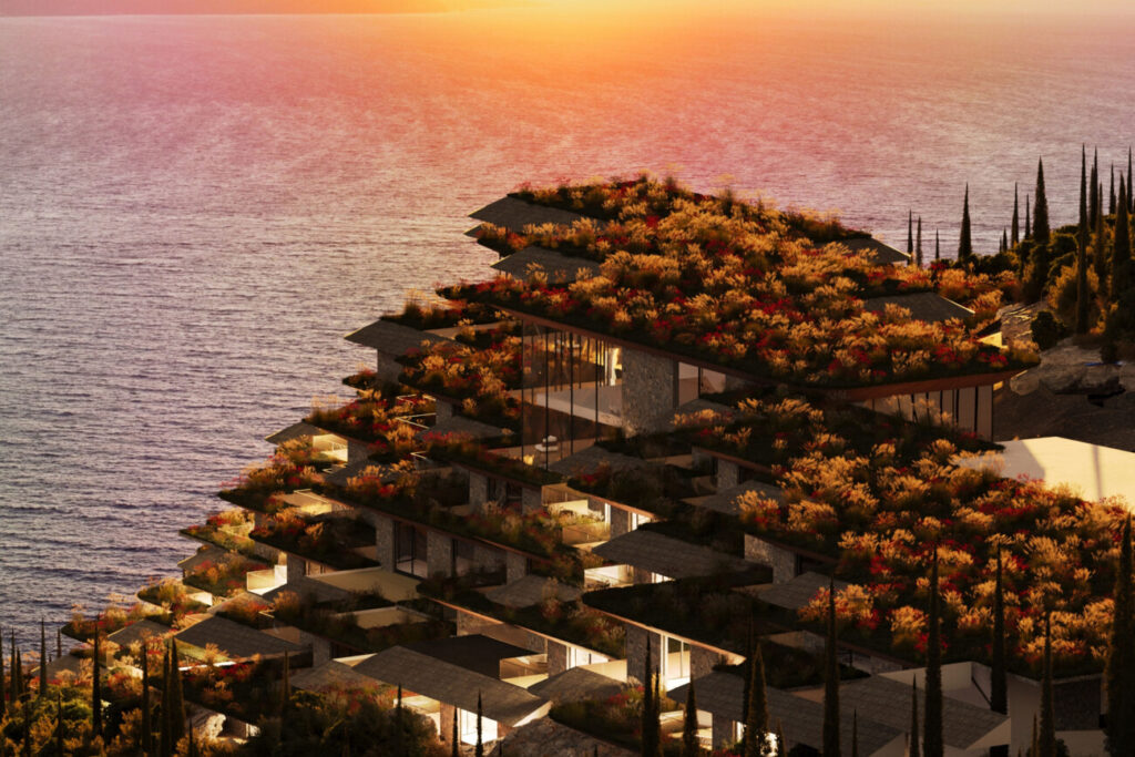 Pamje e projektit "The Mirrors". Foto: "Kengo Kuma & Associates"