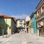 Rruga "Naim Frashëri" pas rikonstruksionit. Foto: Ina Cici